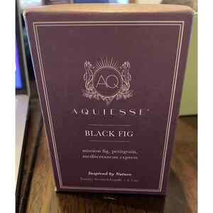 Aquiesse Black Fig Luxury Scented Candle - 6.5 oz new in box